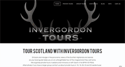 Desktop Screenshot of invergordontours.com